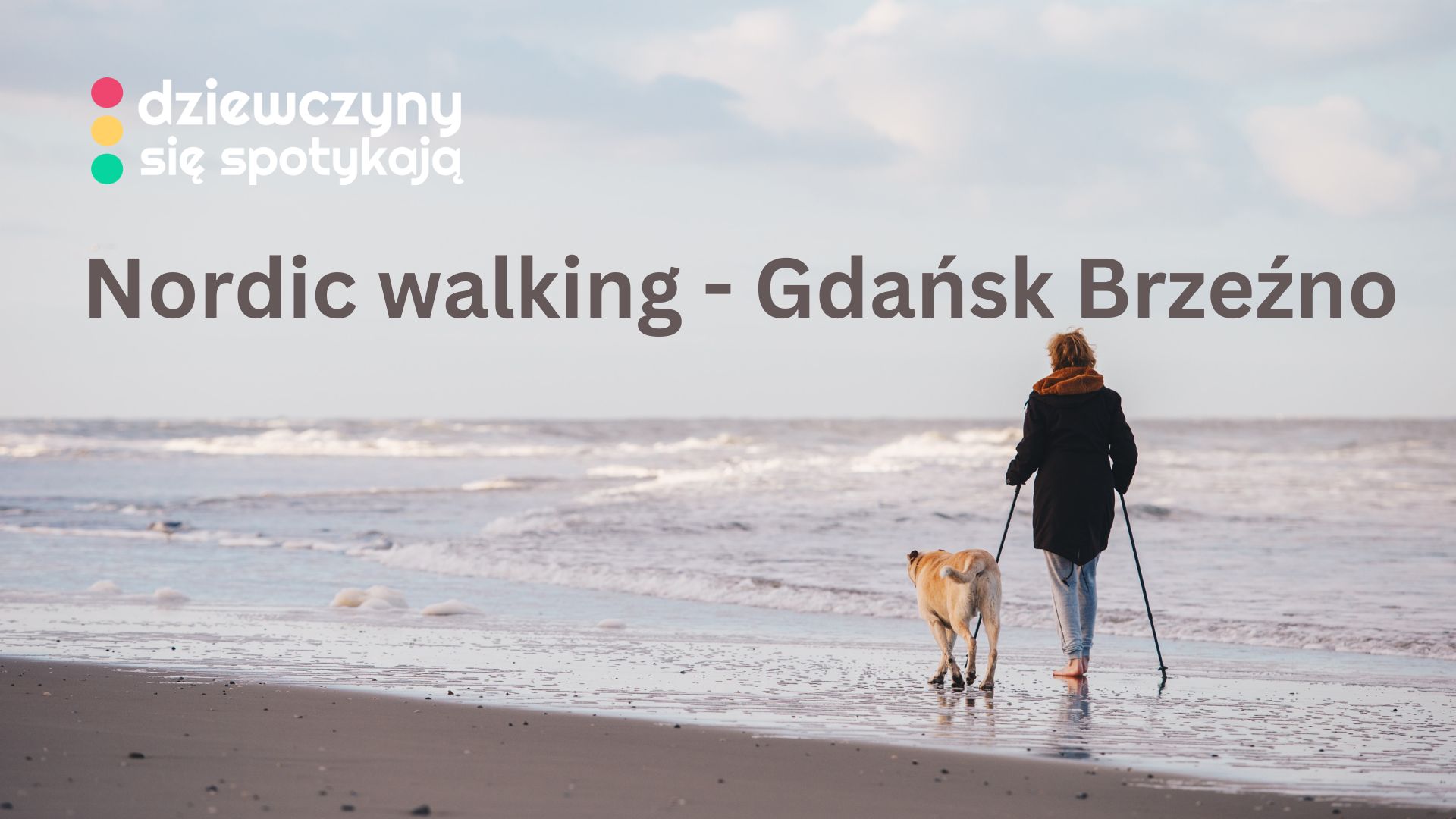 Nordic walking na plaży